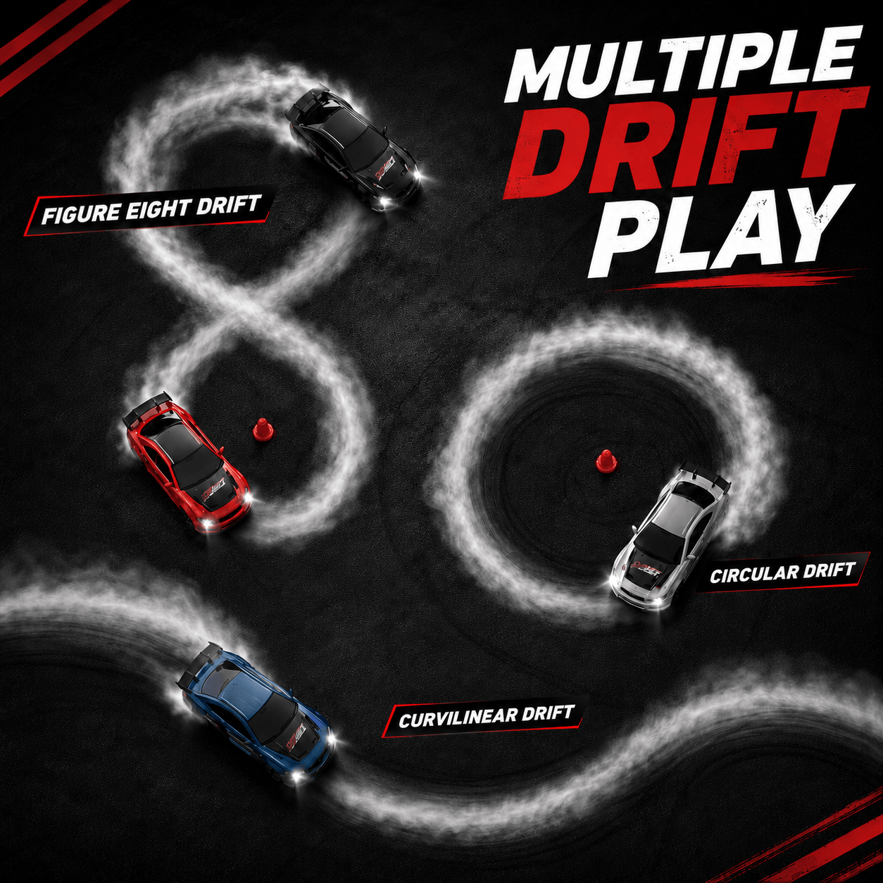 Desktop Racers™ – The Ultimate Mini Racetrack for All Ages