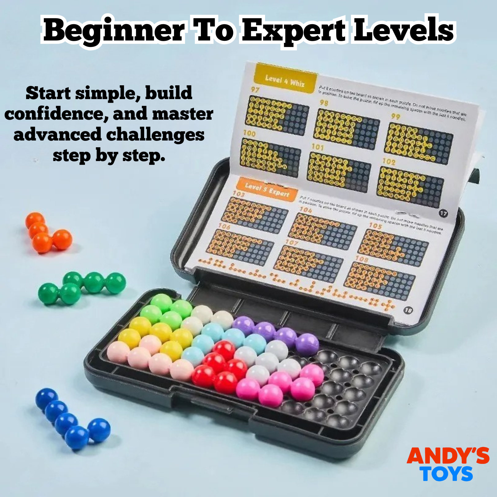 Brainy Beads™ – IQ Puzzle Game