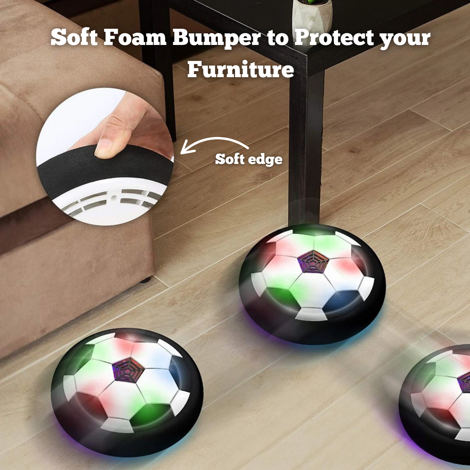 Australia’s #1 Hover Soccer Ball – LED Lights & Safe Indoor Play