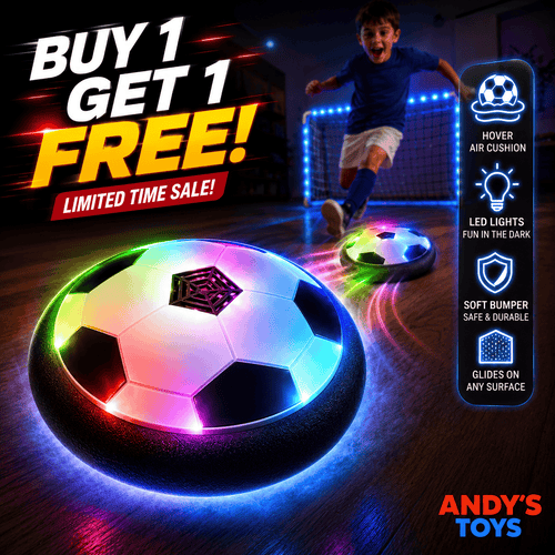 Australia’s #1 Hover Soccer Ball – LED Lights & Safe Indoor Play