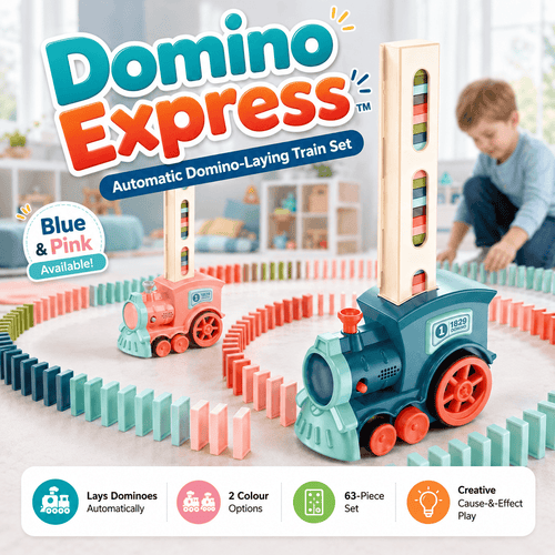 Domino Express™ – Automatic Domino-Laying Train Set