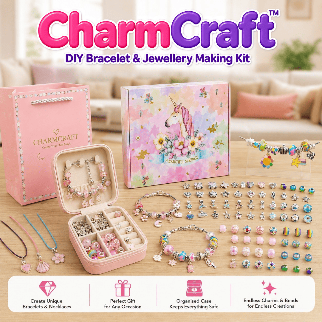 CharmCraft™ – DIY Bracelet & Jewellery Making Kit