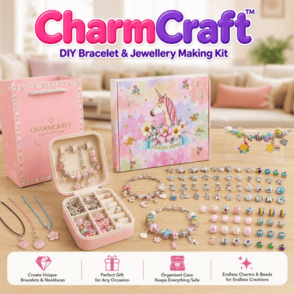 CharmCraft™ – DIY Bracelet & Jewellery Making Kit