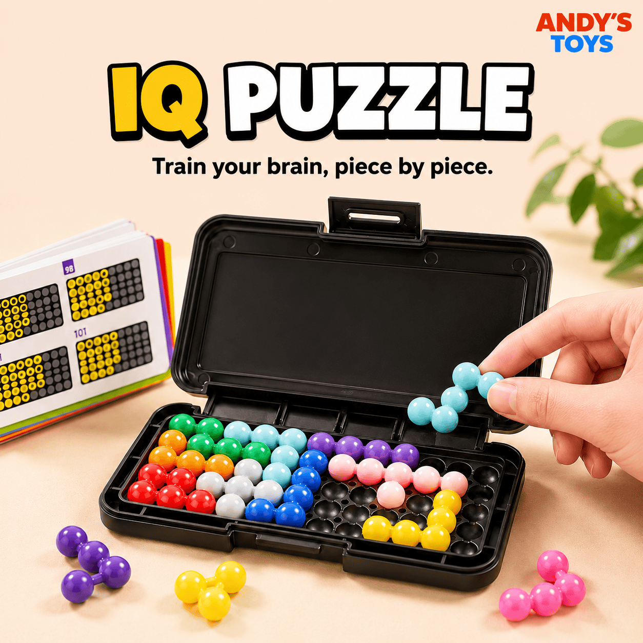 Brainy Beads™ – IQ Puzzle Game