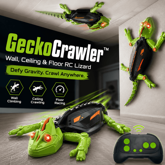 GeckoCrawler™ – Wall, Ceiling & Floor RC Lizard