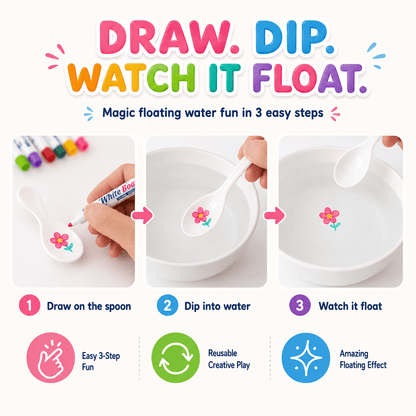 FloatArt™ – Magic Floating Water Drawing Set