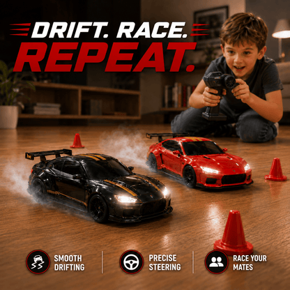 Desktop Racers™ – The Ultimate Mini Racetrack for All Ages