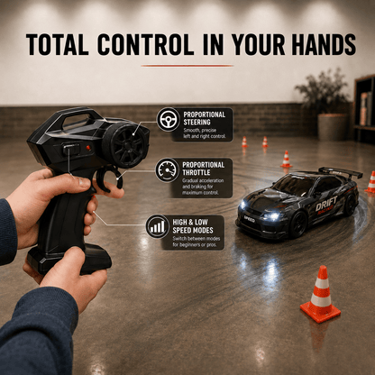 Desktop Racers™ – The Ultimate Mini Racetrack for All Ages