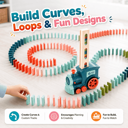 Domino Express™ – Automatic Domino-Laying Train Set