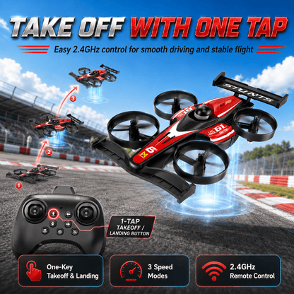 AeroDrift™ – RC Flying & Drift Car