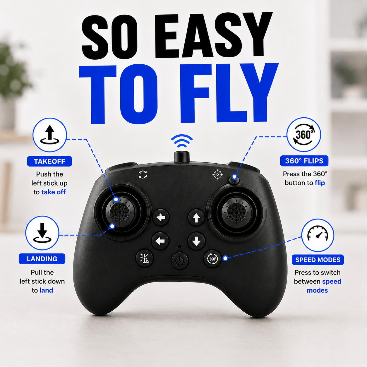 StarFighter™ RC Jet – Ultimate Indoor Flight Experience!