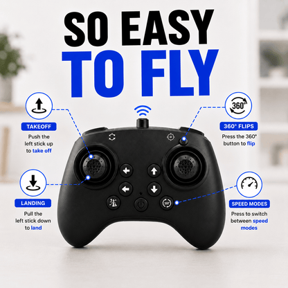 StarFighter™ RC Jet – Ultimate Indoor Flight Experience!