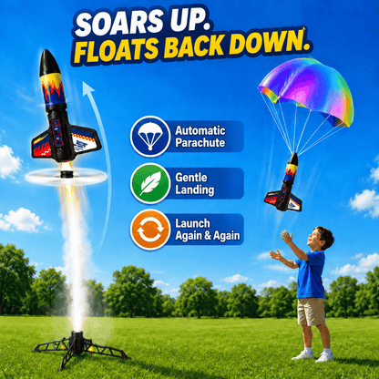SkySpinner™ – Parachute Rocket Launcher