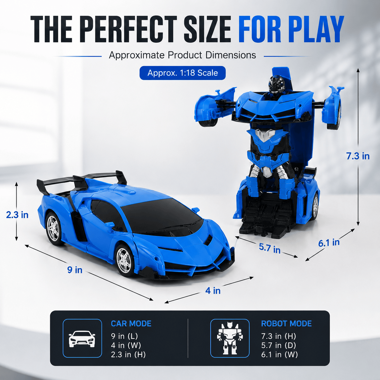 TransformCar™ – RC Transforming Robot Car