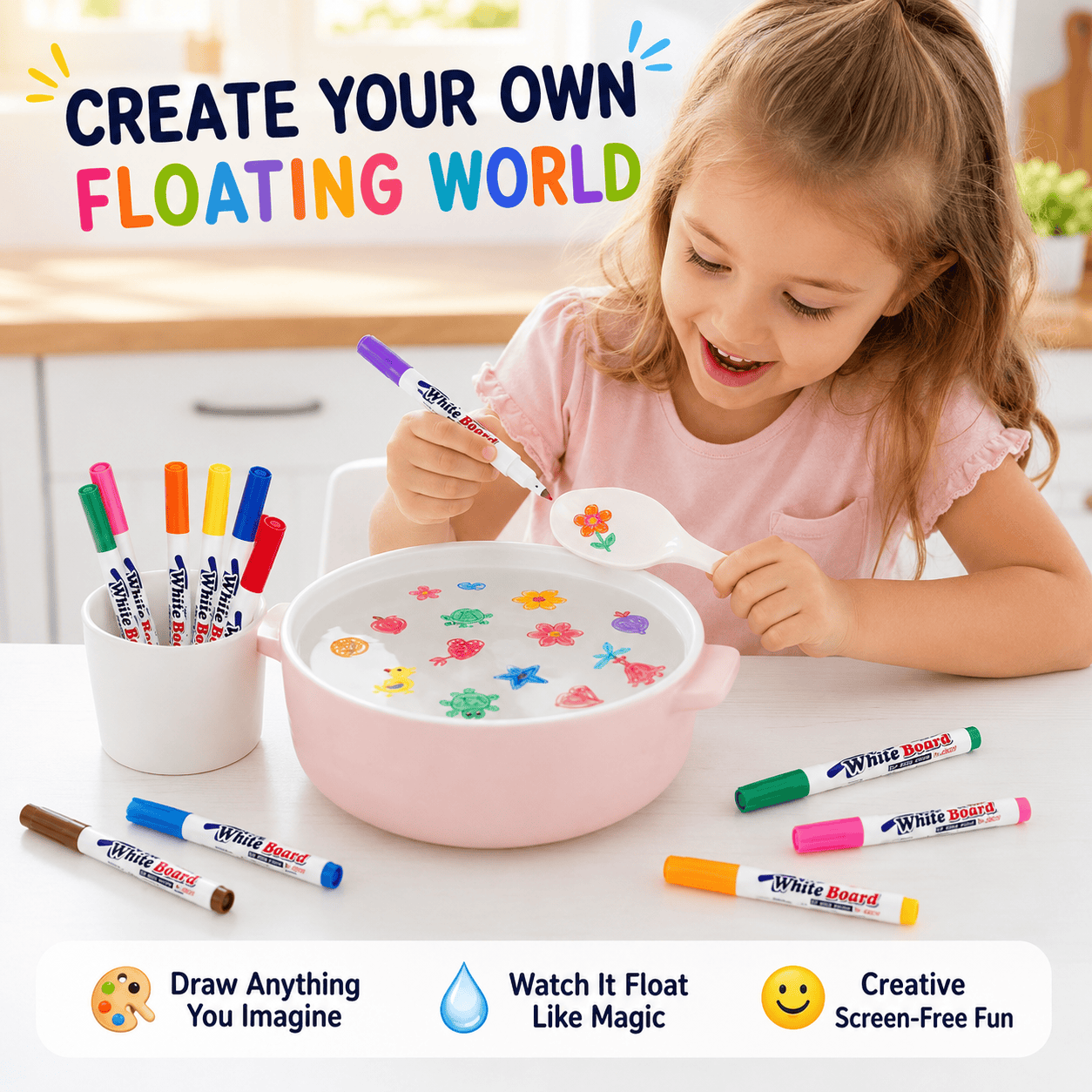 FloatArt™ – Magic Floating Water Drawing Set