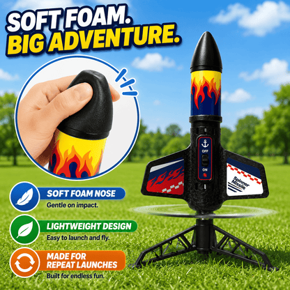 SkySpinner™ – Parachute Rocket Launcher