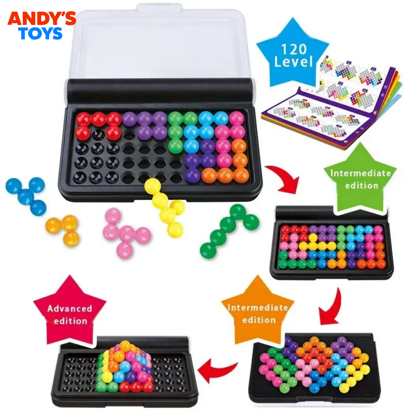 Brainy Beads™ – IQ Puzzle Game