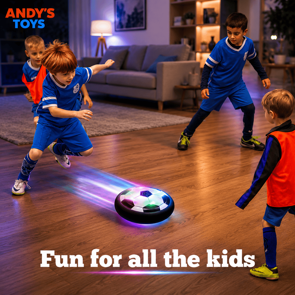 Australia’s #1 Hover Soccer Ball – LED Lights & Safe Indoor Play