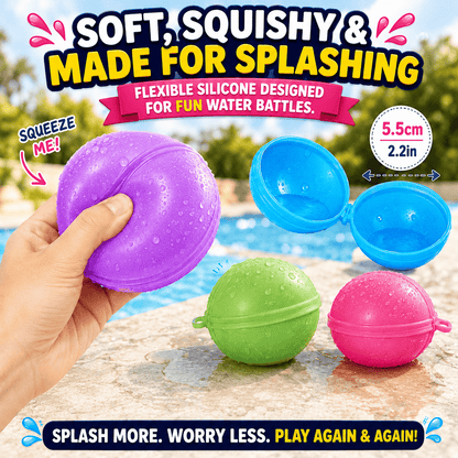 SplashPods™ – Reusable Water Ball Set