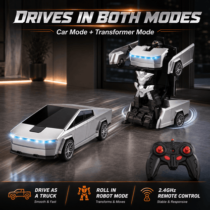 CyberPickup™ – RC Transforming Robot Truck