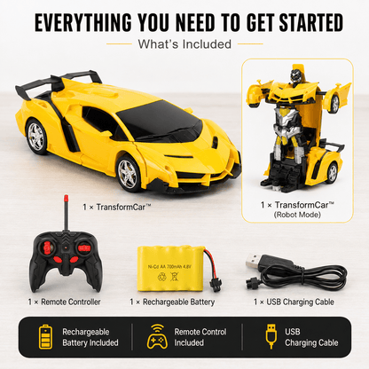 TransformCar™ – RC Transforming Robot Car