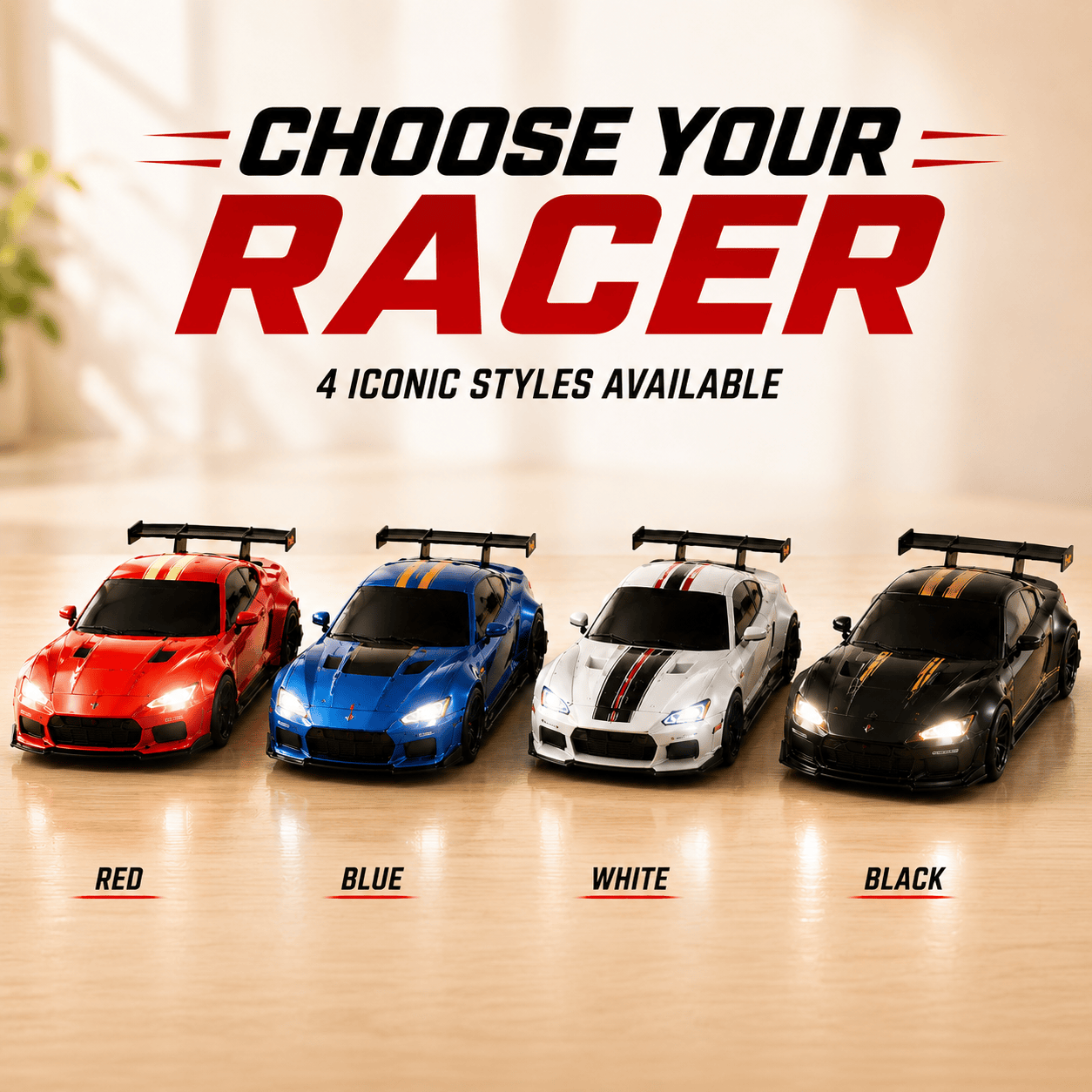 Desktop Racers™ – The Ultimate Mini Racetrack for All Ages