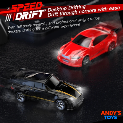 Desktop Racers™ – The Ultimate Mini Racetrack for All Ages