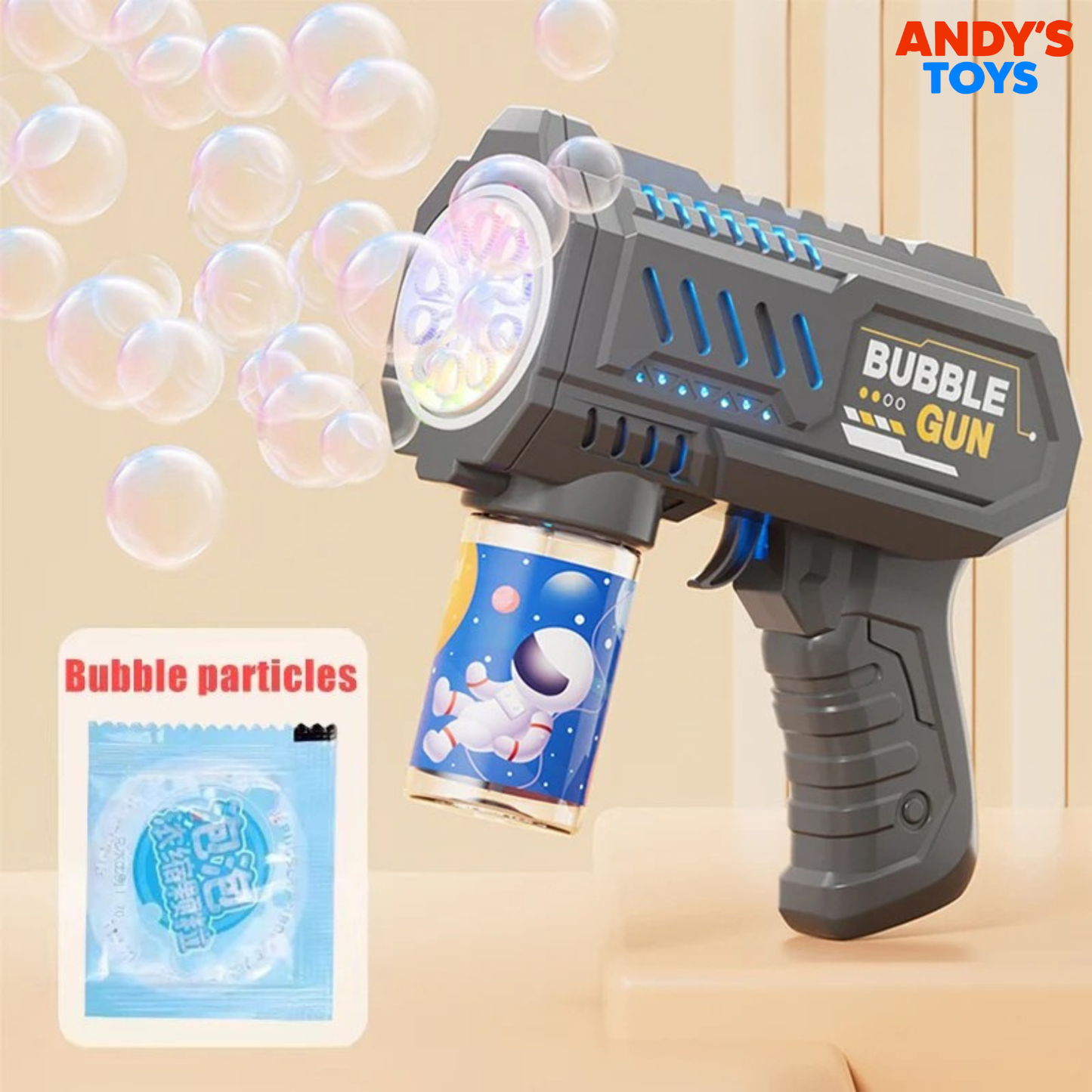 BubbleBazooka™ – Electric Handheld Bubble Gun