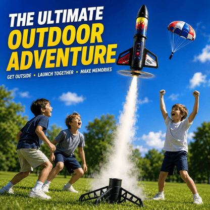 SkySpinner™ – Parachute Rocket Launcher