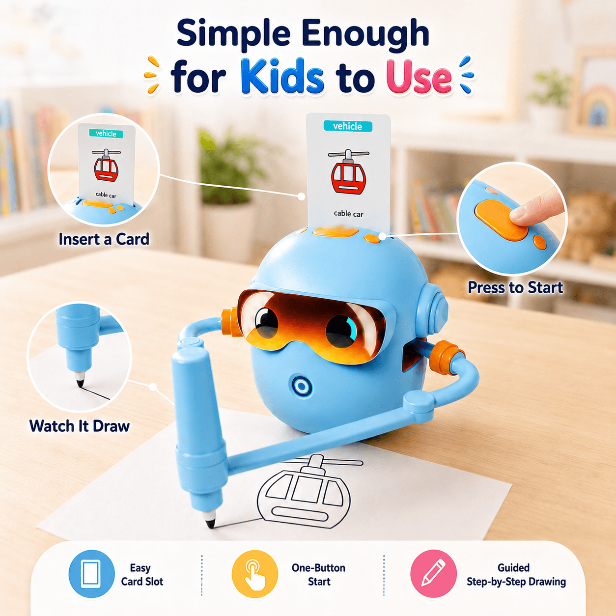 SketchBot™ – Smart Drawing & Learning Robot