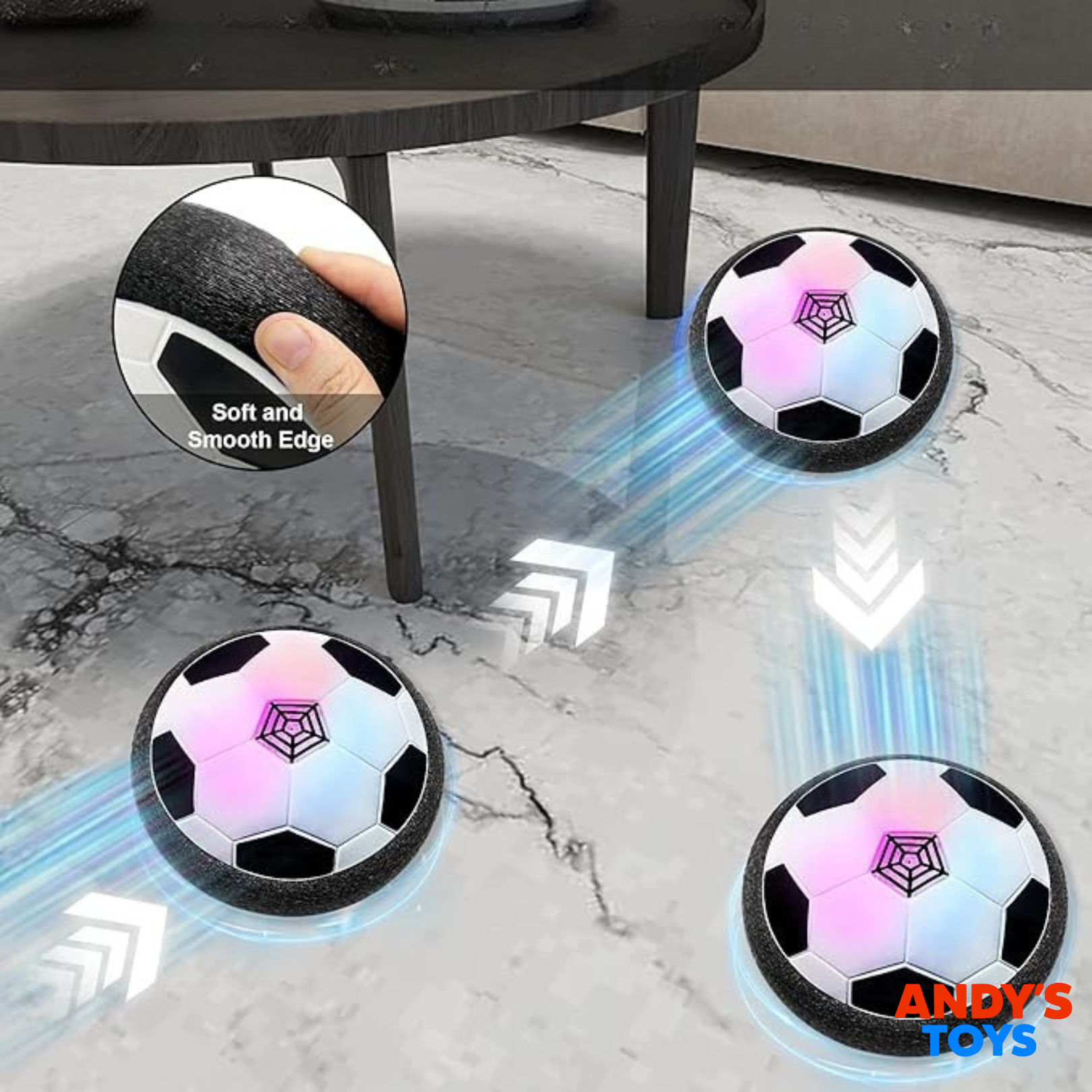 Australia’s #1 Hover Soccer Ball – LED Lights & Safe Indoor Play