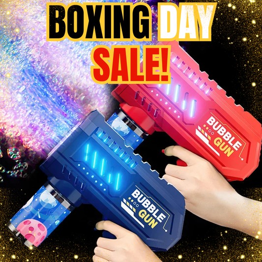 BubbleBazooka™ – Electric Handheld Bubble Gun