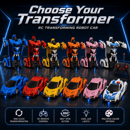 TransformCar™ – RC Transforming Robot Car