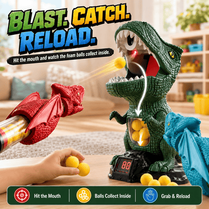 DinoBlast™ - Interactive Shooting Target Game