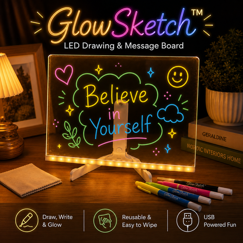 GlowSketch™ – LED Drawing & Message Board