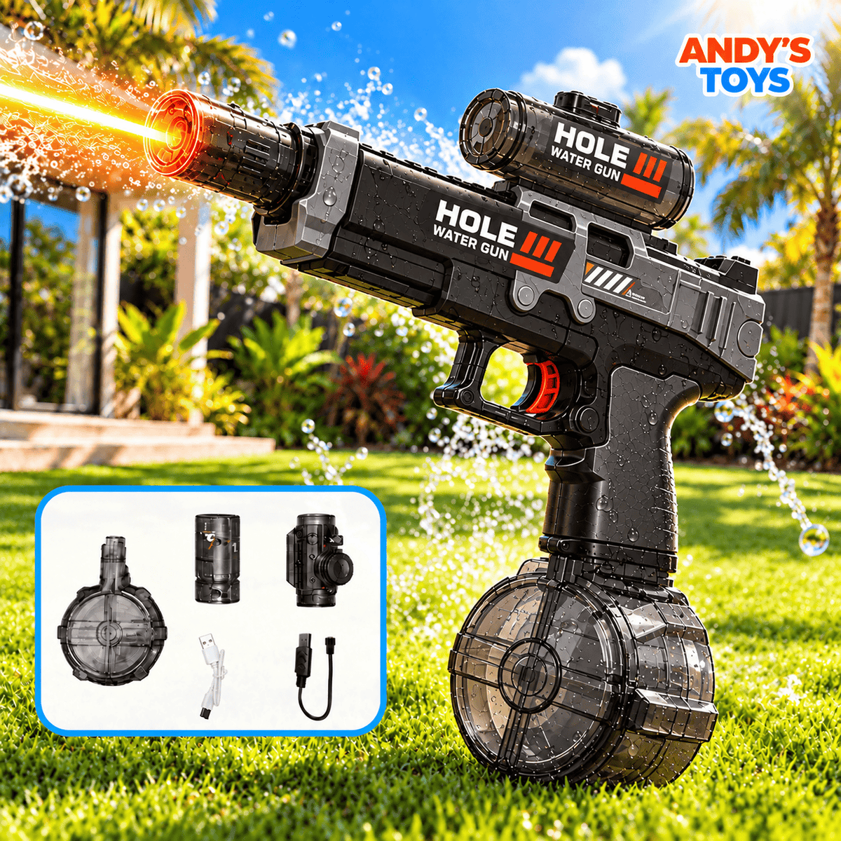 ThunderSplash™ – Electric Water Blaster