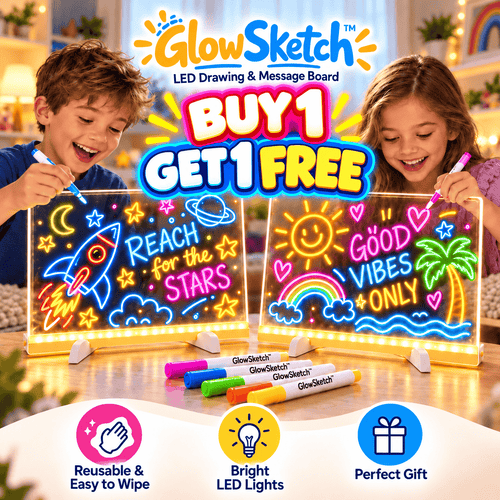 GlowSketch™ – LED Drawing & Message Board