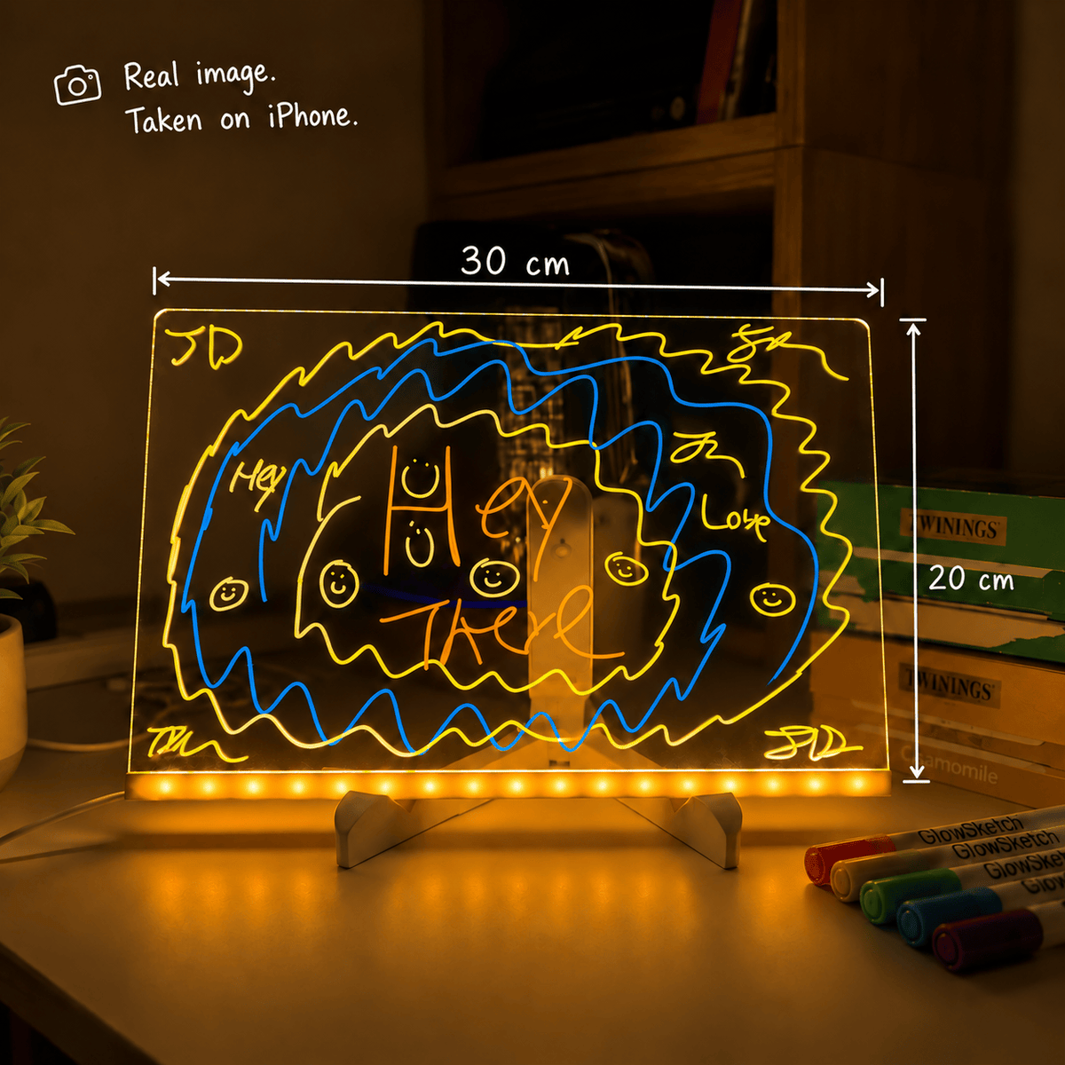 GlowSketch™ – LED Drawing & Message Board