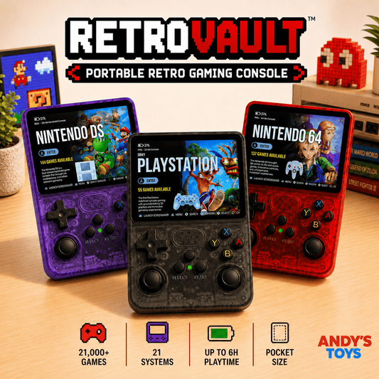 RetroVault™ – Portable Retro Gaming Console