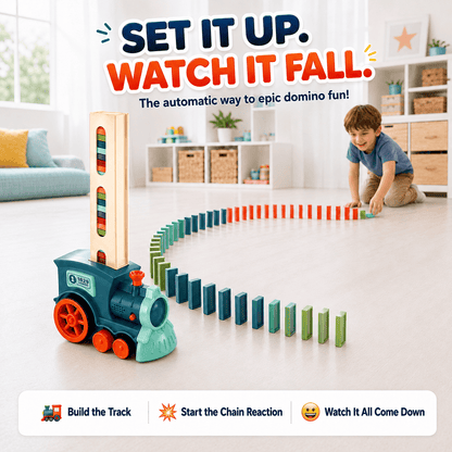 Domino Express™ – Automatic Domino-Laying Train Set