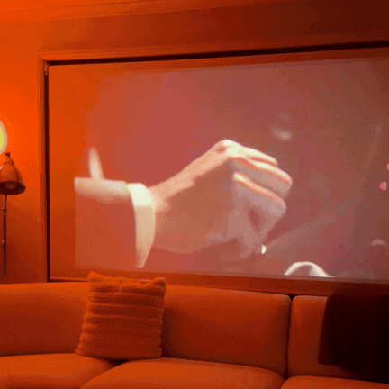 WallCinema™ Pro – Portable Smart Projector with 4K Support