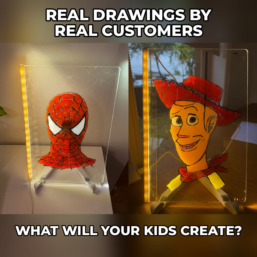GlowSketch™ – LED Drawing & Message Board