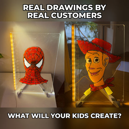 GlowSketch™ – LED Drawing & Message Board