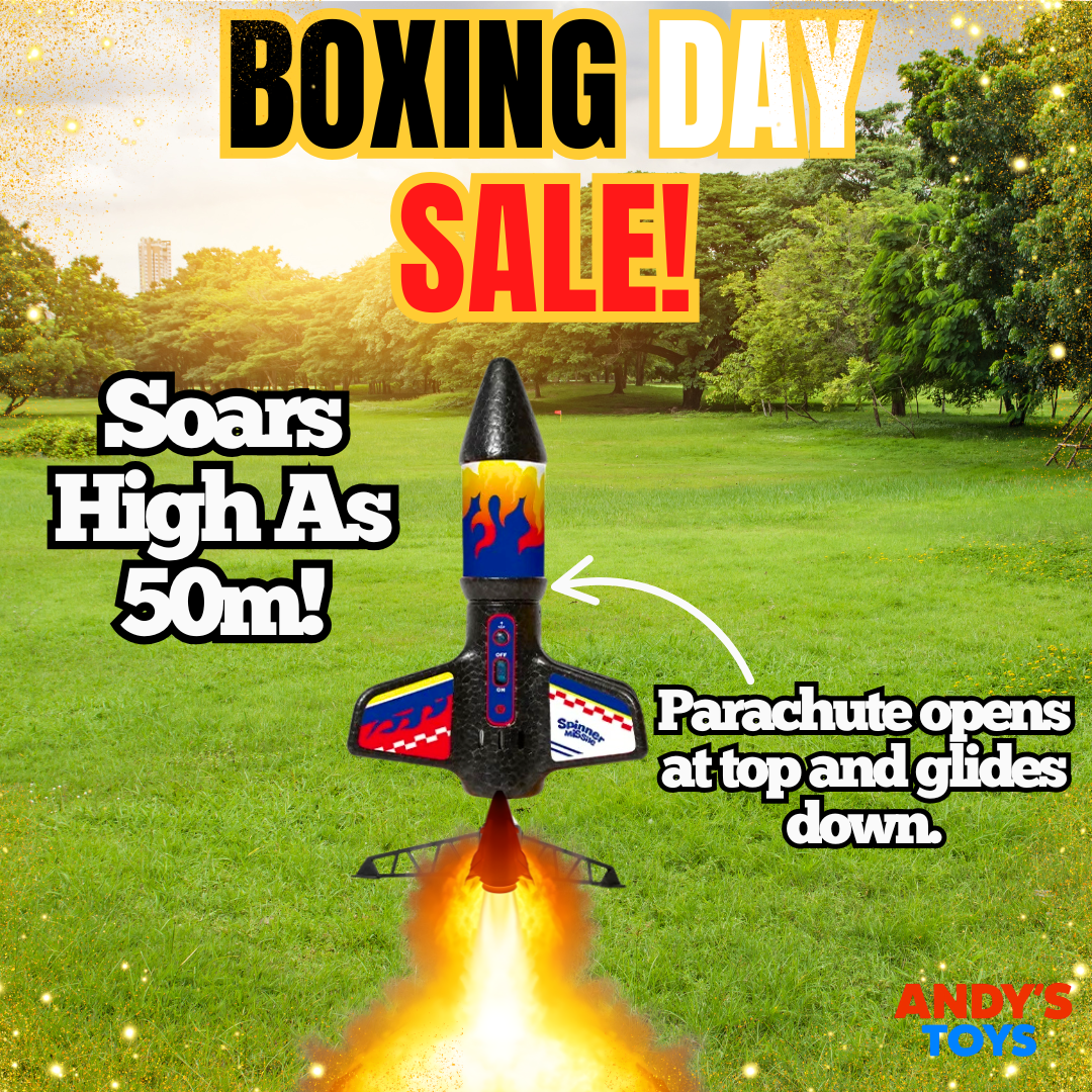 SkySpinner™ – Parachute Rocket Launcher