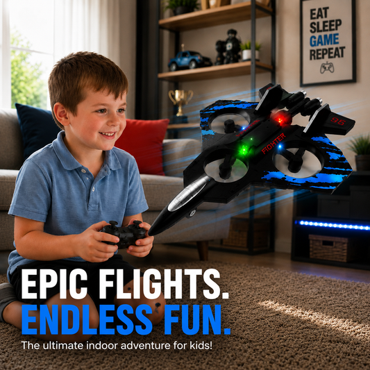 StarFighter™ RC Jet – Ultimate Indoor Flight Experience!